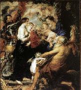 Peter Paul Rubens Our Lady with the Saints France oil painting artist